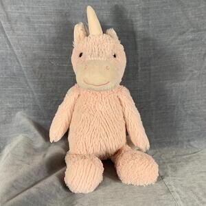 Manhattan Toy Company 2015 Pink Unicorn Stuffed Lovey Plush Tara 14"